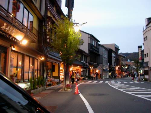 城崎温泉駅前