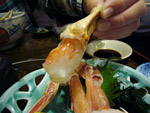 かにの刺身（旨い）