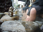 さとの湯（足湯）